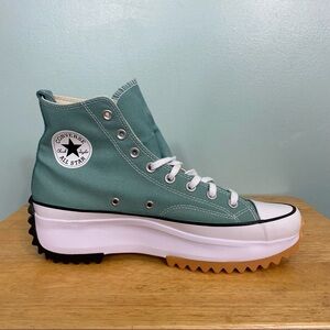 Converse 172726C Green Jade Run Star Hike‎ Platform Unisex Sneakers